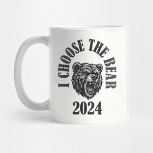 I choose the bear 2024 // Retro Style Design Mug